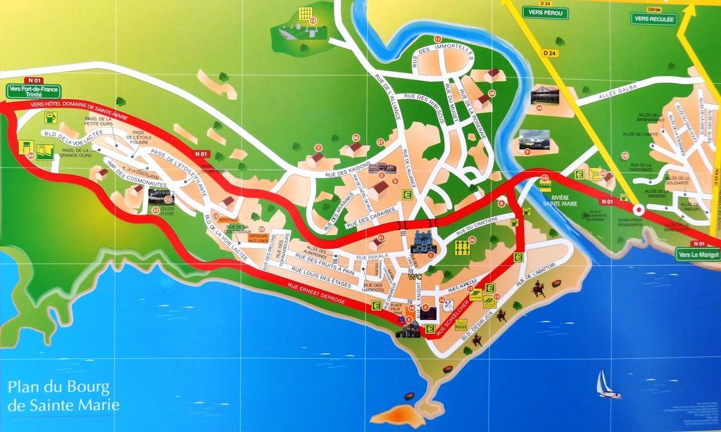 Hostel Des 3 Sources Сант-Мари Екстериор снимка